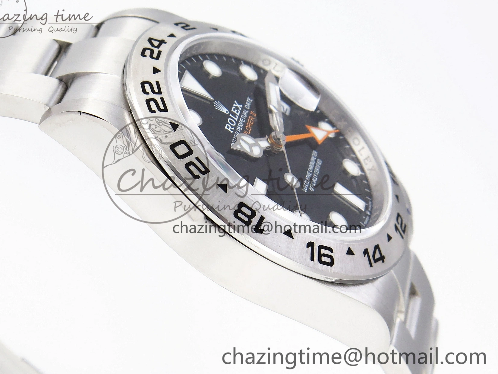 MiroTime 0329 Explorer II 42mm 226570 Black 904L SS GMF 1:1 Best Edition Black Dial on Bracelet VR3285 CHS HighPerformance 1903